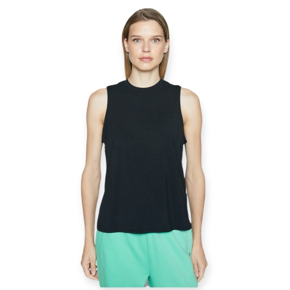 Sweaty Betty draped back tank black 6